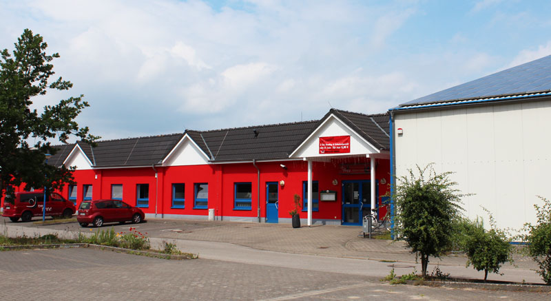 zeigt Eingangsbereich des Sportcenters